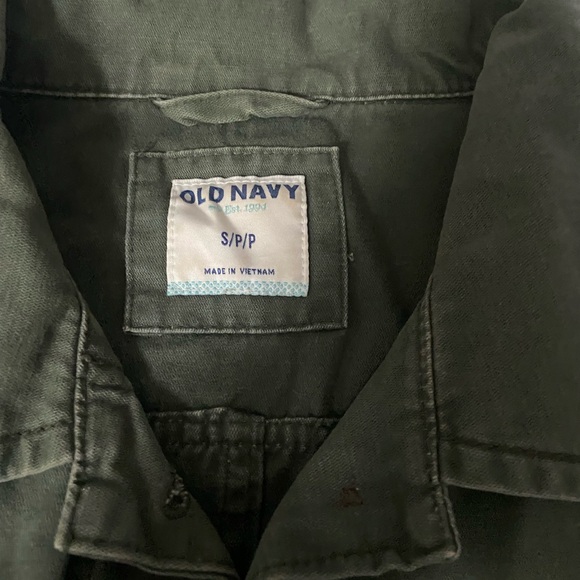 Green Button-Up Jacket - Picture 2 of 2